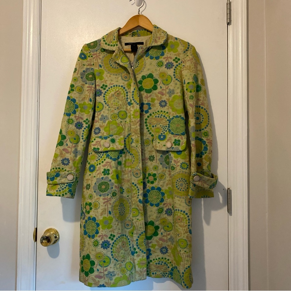 Marc Jacobs Vintage Y2K Multicolor Floral Jacket